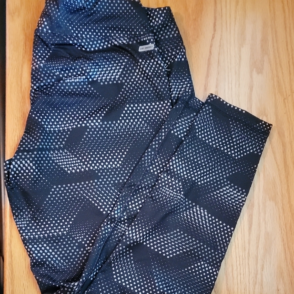 Black and White Patterned Leggings